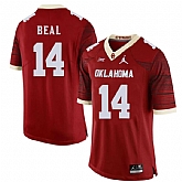 Oklahoma Sooners 14 Emmanuel Beal Red 47 Game Winning Streak College Football Jersey Dzhi,baseball caps,new era cap wholesale,wholesale hats